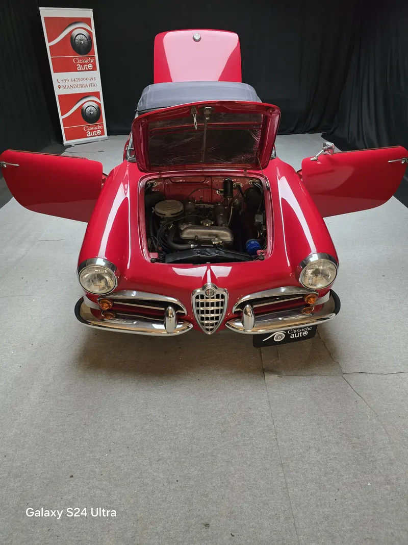 Alfa Romeo GIULIETTA SPIDER PASSO CORTO Certificata ASI con CRS 12