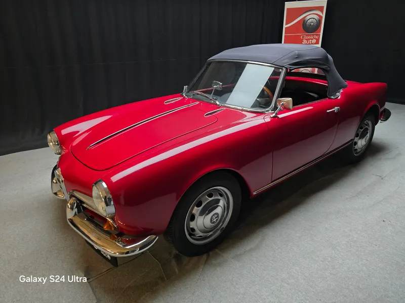 Alfa Romeo GIULIETTA SPIDER PASSO CORTO Certificata ASI con CRS 6