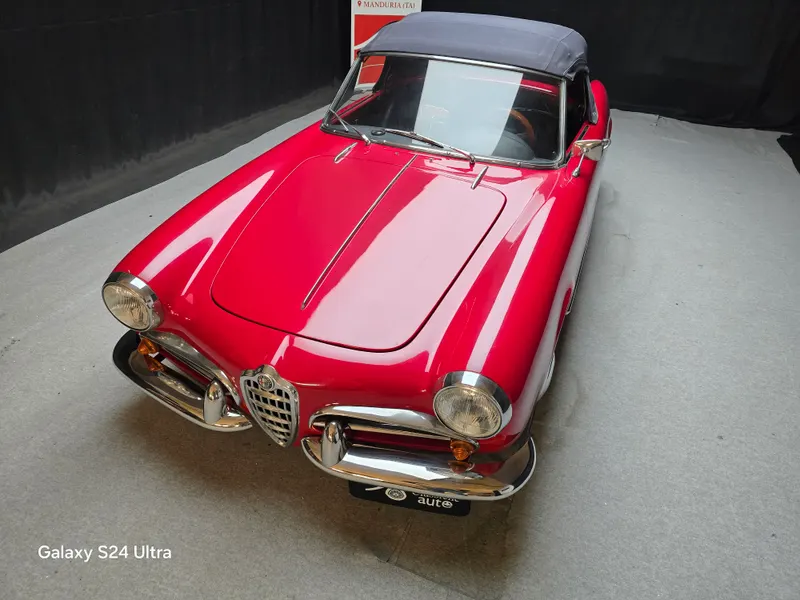 Alfa Romeo GIULIETTA SPIDER PASSO CORTO Certificata ASI con CRS 7