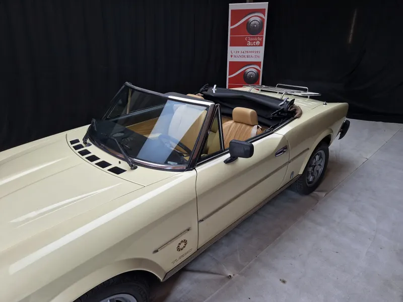 Fiat 124 Spider Turbo 2.0 cc anno 1982 certificata ASI con CRS 7