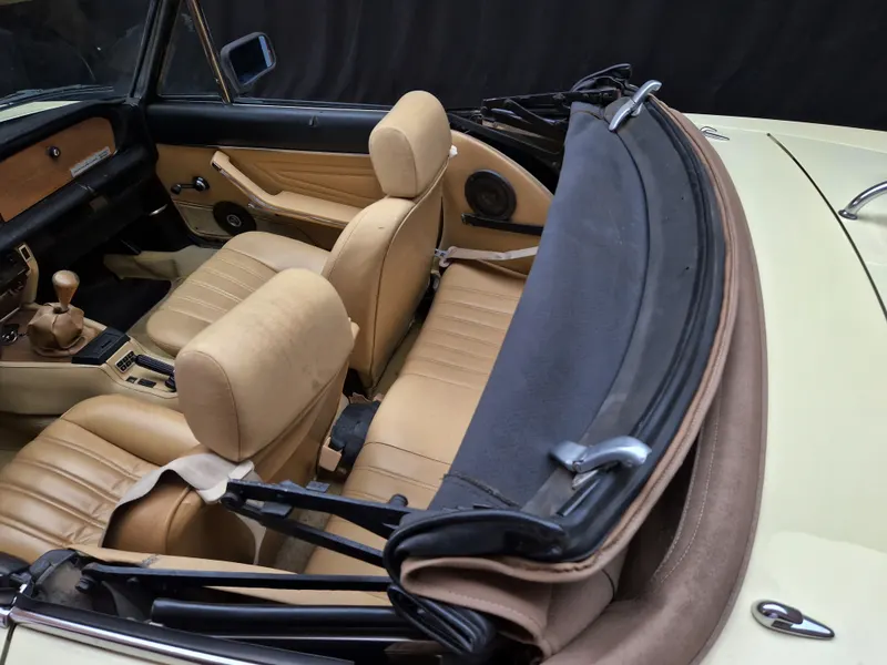 Fiat 124 Spider Turbo 2.0 cc anno 1982 certificata ASI con CRS 22