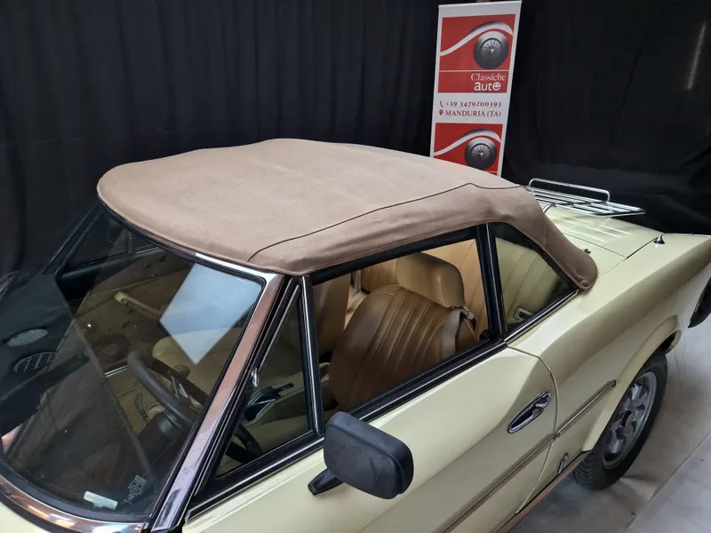 Fiat 124 Spider Turbo 2.0 cc anno 1982 certificata ASI con CRS 5
