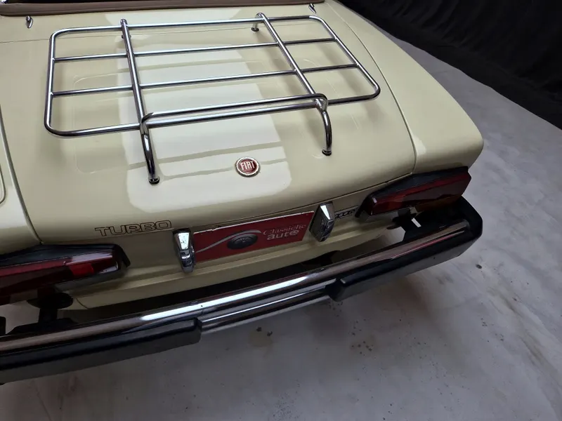 Fiat 124 Spider Turbo 2.0 cc anno 1982 certificata ASI con CRS 16