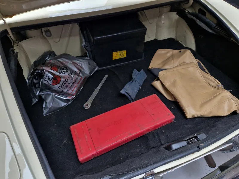 Fiat 124 Spider Turbo 2.0 cc anno 1982 certificata ASI con CRS 26