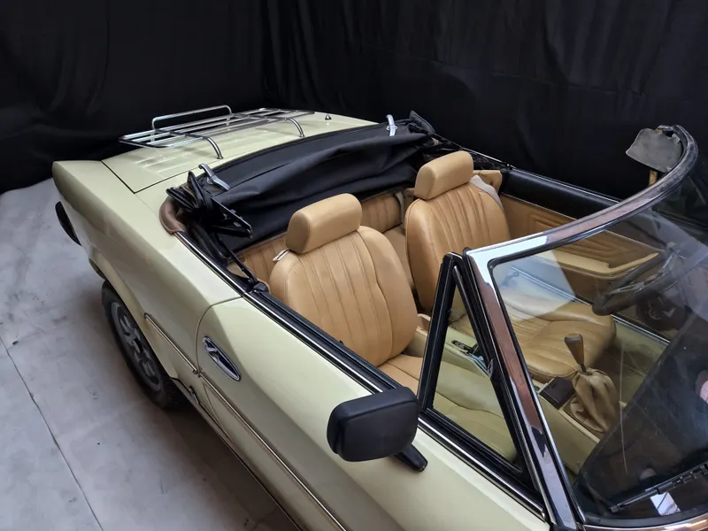 Fiat 124 Spider Turbo 2.0 cc anno 1982 certificata ASI con CRS 21