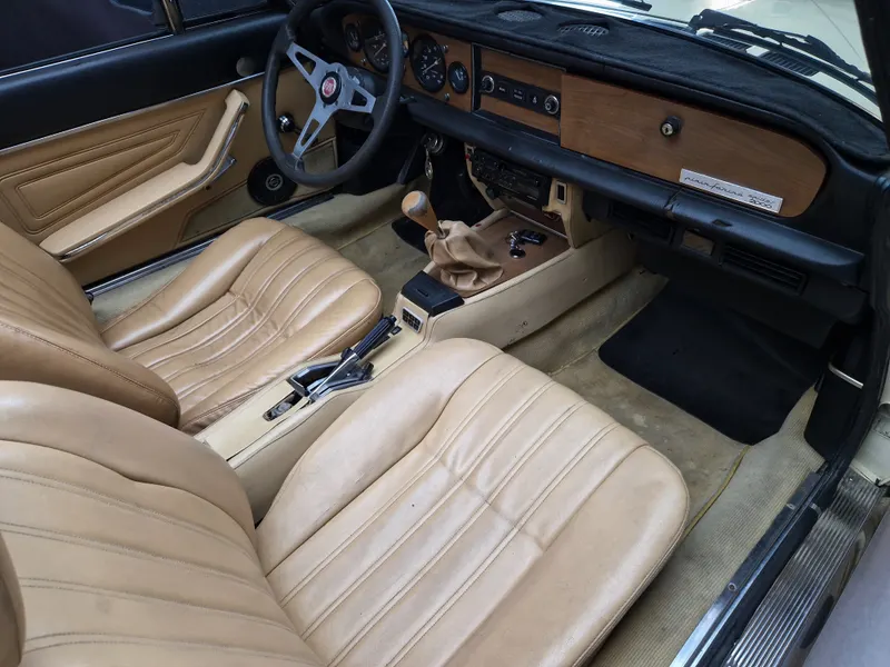 Fiat 124 Spider Turbo 2.0 cc anno 1982 certificata ASI con CRS 6