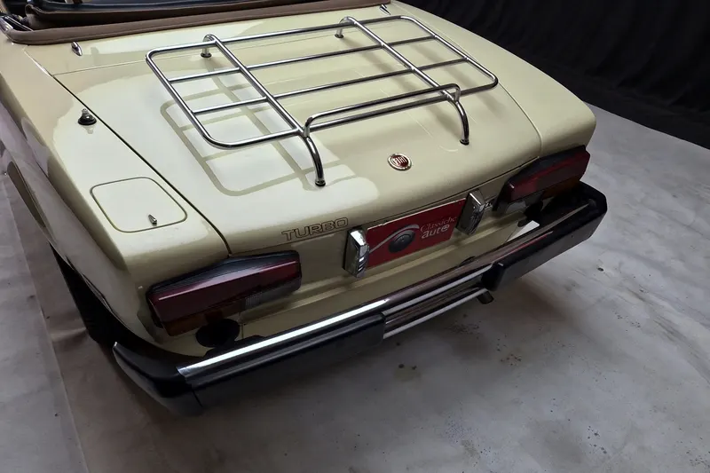 Fiat 124 Spider Turbo 2.0 cc anno 1982 certificata ASI con CRS 3