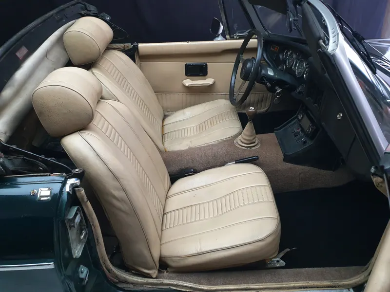 MG B Roadster 1.8 cc anno 1974 certificata ASI con CRS 2