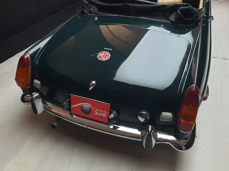 MG B Roadster 1.8 cc anno 1974 certificata ASI con CRS 13