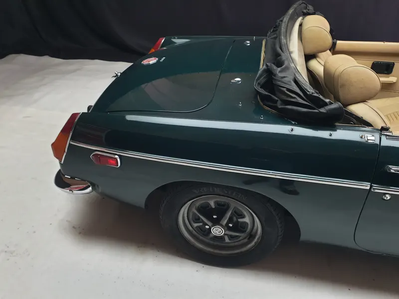 MG B Roadster 1.8 cc anno 1974 certificata ASI con CRS 9