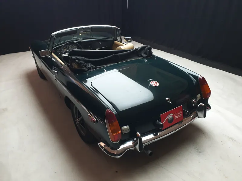 MG B Roadster 1.8 cc anno 1974 certificata ASI con CRS 12