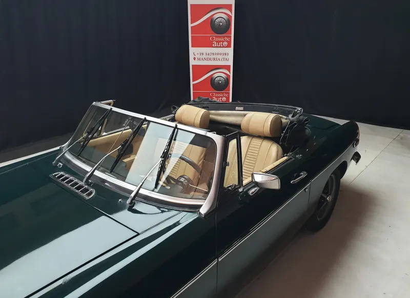 MG B Roadster 1.8 cc anno 1974 certificata ASI con CRS 25
