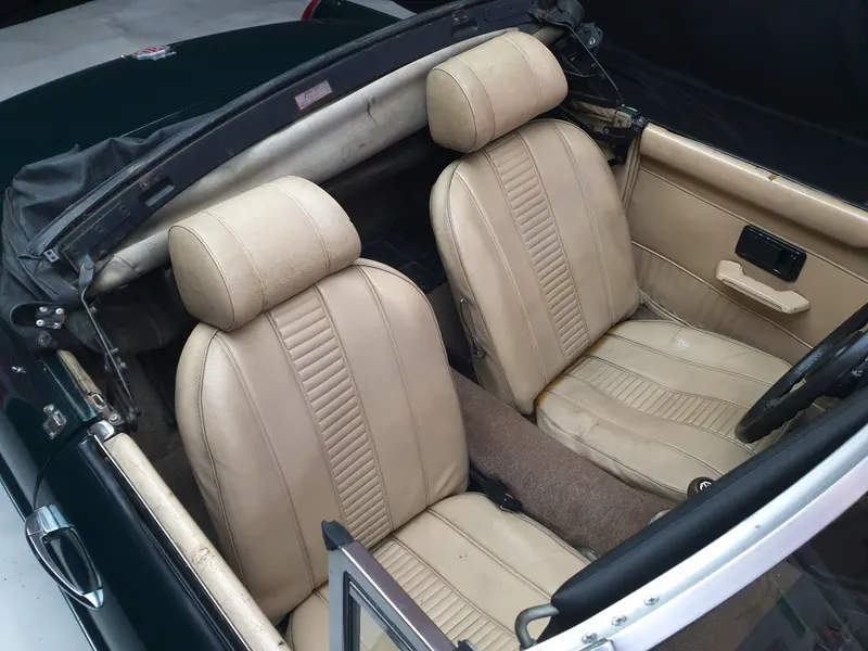 MG B Roadster 1.8 cc anno 1974 certificata ASI con CRS 7