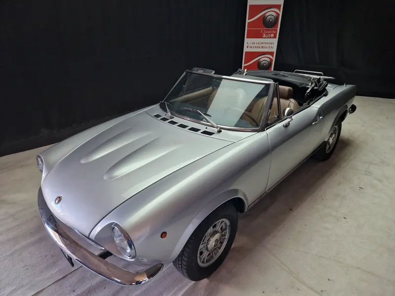 Fiat 124 Sport Spider 1.8cc anno 1977 certificata ASI con C.R.S. 18