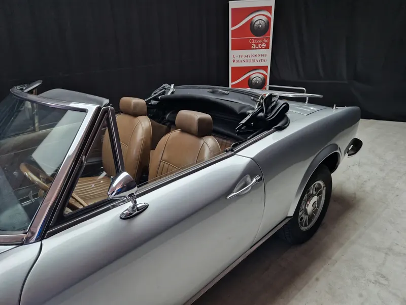 Fiat 124 Sport Spider 1.8cc anno 1977 certificata ASI con C.R.S. 15