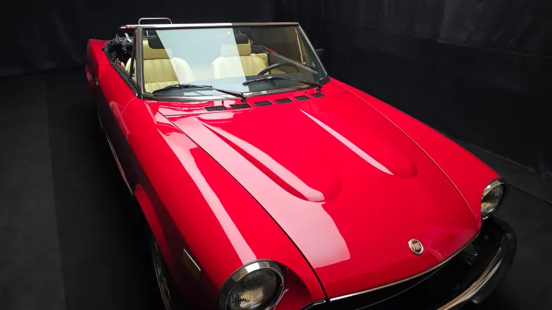Fiat 124 Sport Spider Pininfarina 2.0 I. anno 1982 certificata ASI co 8