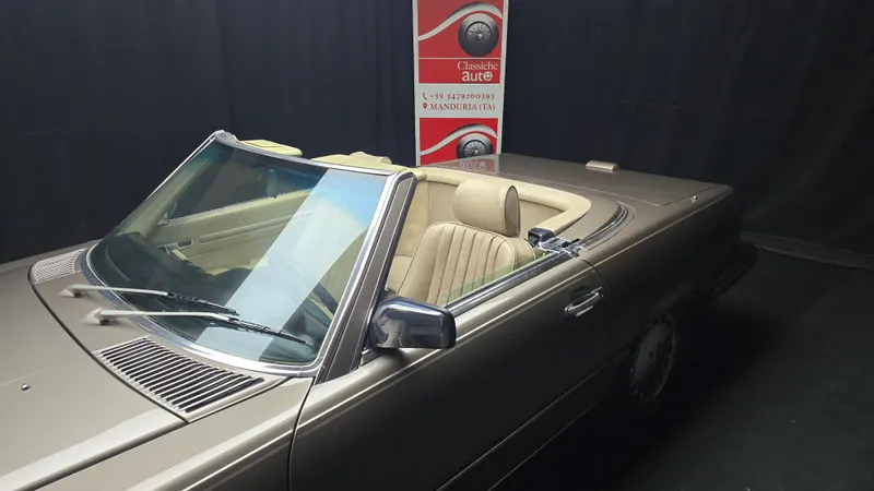 560 SL Roadster  anno 1988 certificata ASI con C.R.S. 13
