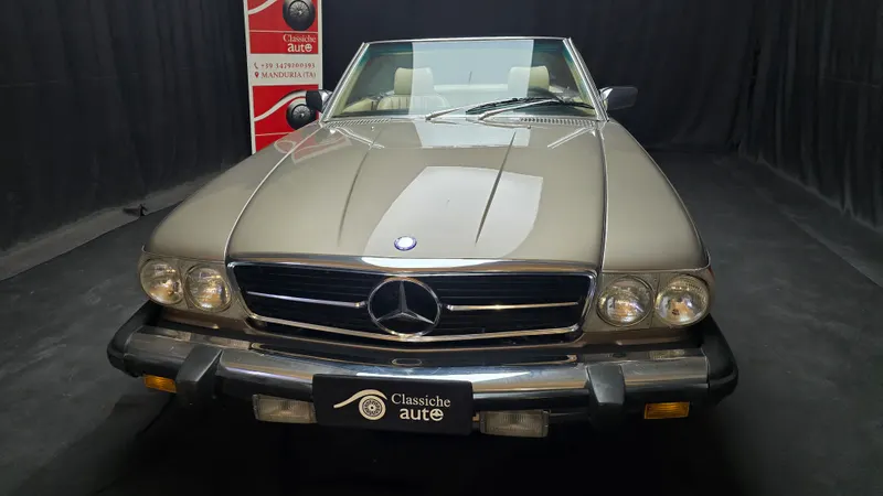 560 SL Roadster  anno 1988 certificata ASI con C.R.S. 17