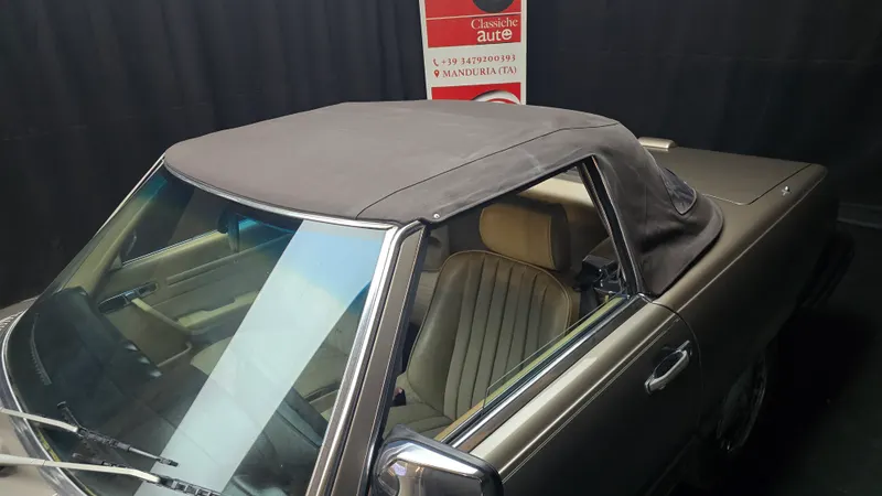 560 SL Roadster  anno 1988 certificata ASI con C.R.S. 6