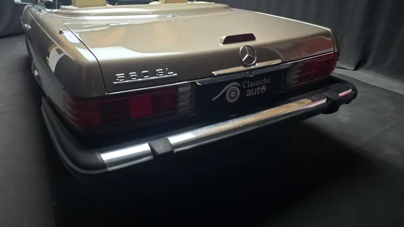 560 SL Roadster  anno 1988 certificata ASI con C.R.S. 14