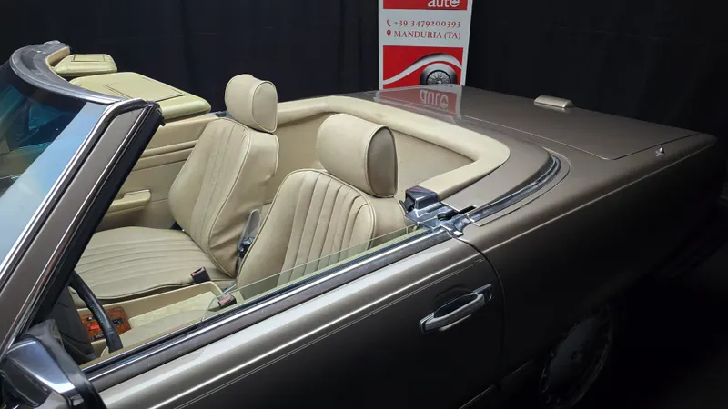 560 SL Roadster  anno 1988 certificata ASI con C.R.S. 21