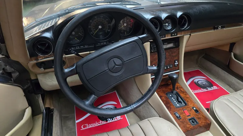 560 SL Roadster  anno 1988 certificata ASI con C.R.S. 16