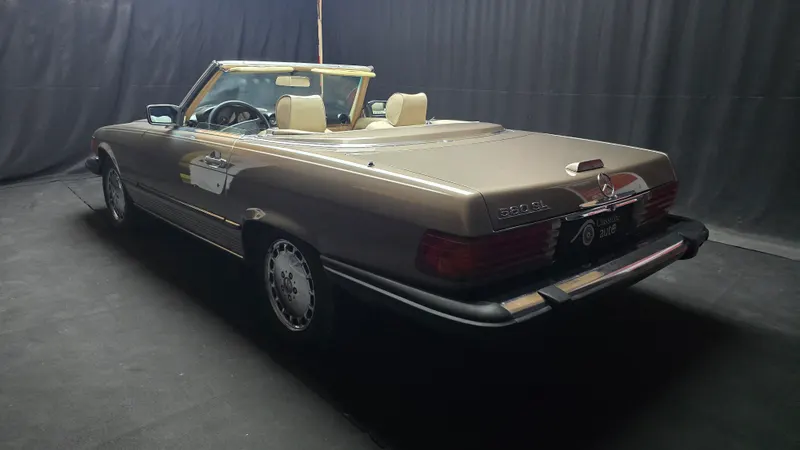 560 SL Roadster  anno 1988 certificata ASI con C.R.S. 3