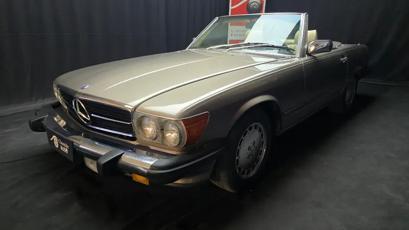 560 SL Roadster  anno 1988 certificata ASI con C.R.S. 25