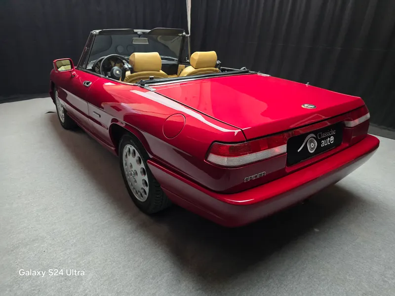 Alfa Romeo Spider 1.6 cc anno 1991 certificata ASI con C.R.S 3