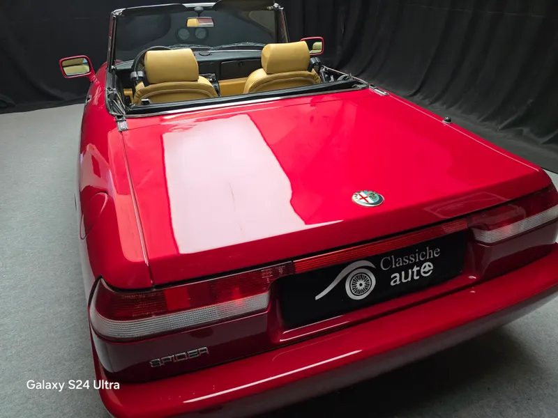 Alfa Romeo Spider 1.6 cc anno 1991 certificata ASI con C.R.S 7