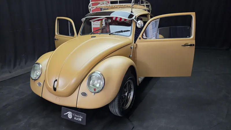 Volkswagen Maggiolone vetro piatto ASI anno 1975 8