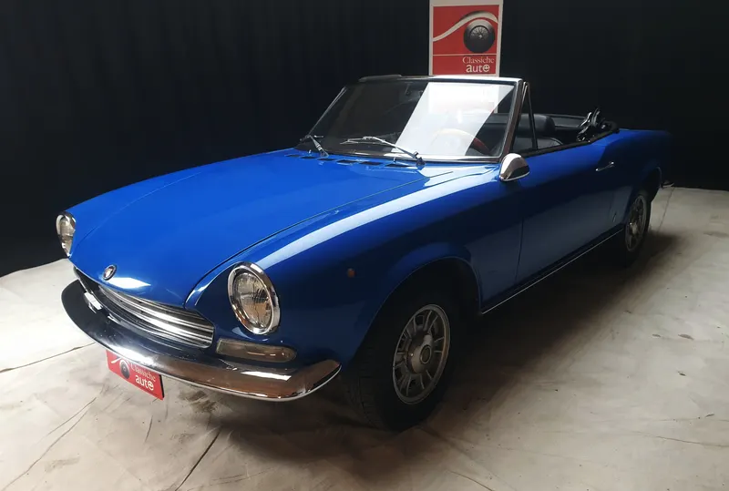 Fiat 124 Sport Spider 1.4cc anno 1970 certificata ASI con C.R.S. 12