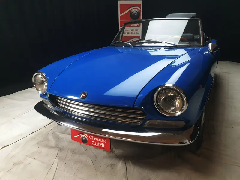Fiat 124 Sport Spider 1.4cc anno 1970 certificata ASI con C.R.S. 16