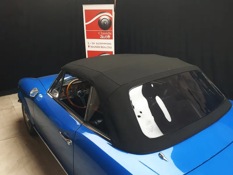 Fiat 124 Sport Spider 1.4cc anno 1970 certificata ASI con C.R.S. 24