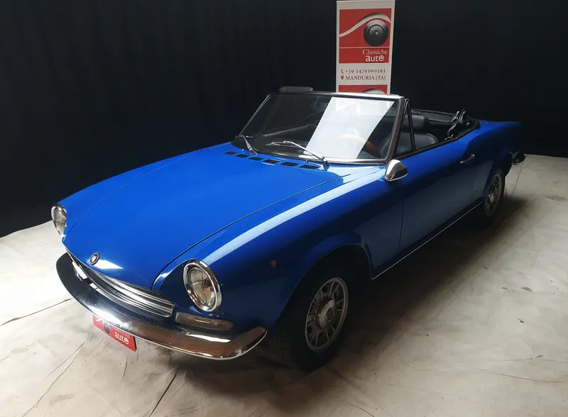 Fiat 124 Sport Spider 1.4cc anno 1970 certificata ASI con C.R.S. 19