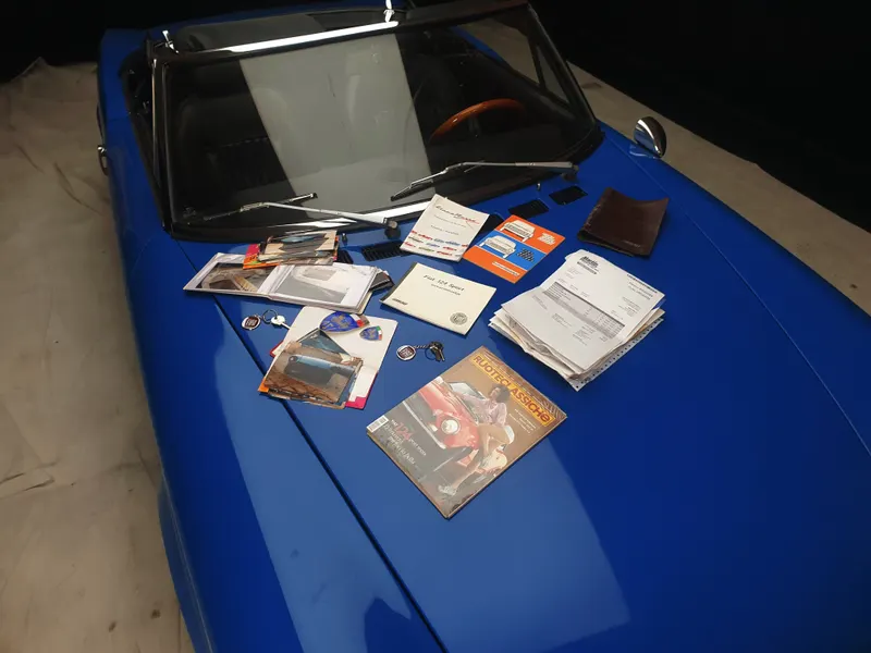 Fiat 124 Sport Spider 1.4cc anno 1970 certificata ASI con C.R.S. 17