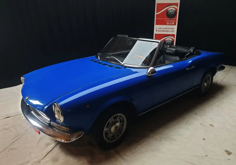 Fiat 124 Sport Spider 1.4cc anno 1970 certificata ASI con C.R.S. 32