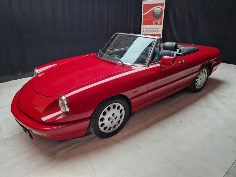 Alfa Romeo Spider 2.0 cc anno 1993 certificata ASI con C.R.S 8
