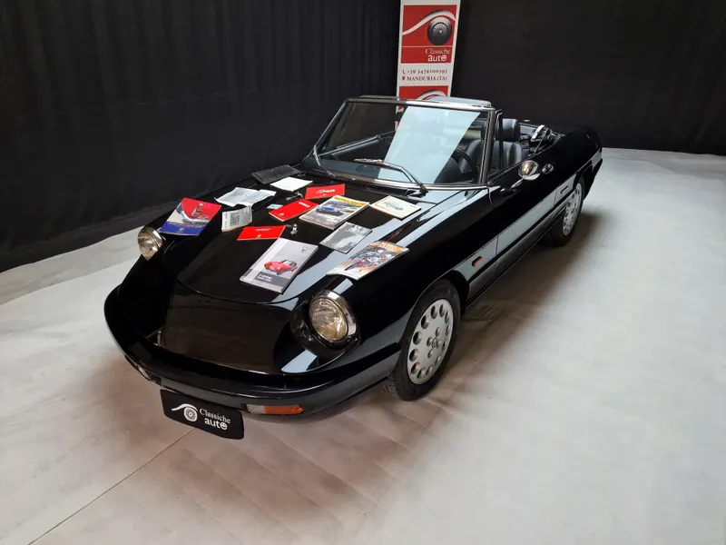 Alfa Romeo Spider 2.0 cc anno 1992 certificata ASI con C.R.S 15