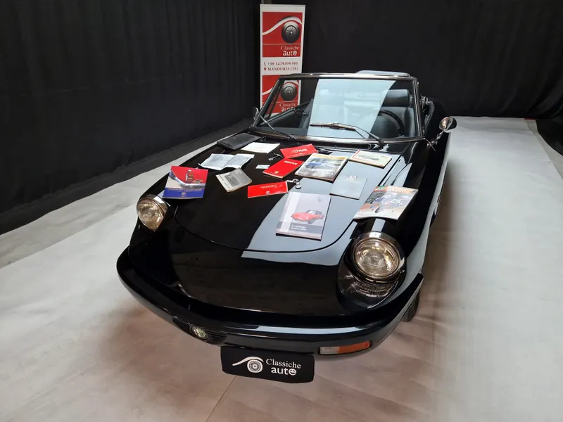 Alfa Romeo Spider 2.0 cc anno 1992 certificata ASI con C.R.S 20