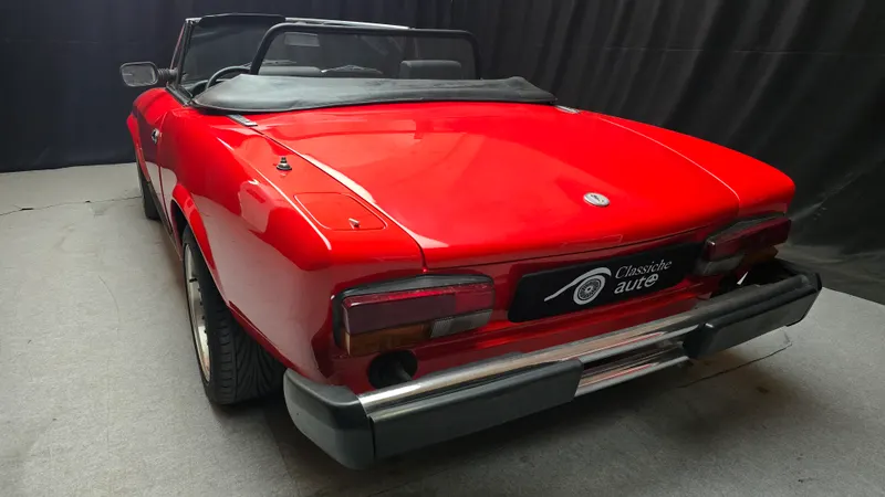 Fiat 124 Pininfarina Spider Europa certificata ASI con CRS 13