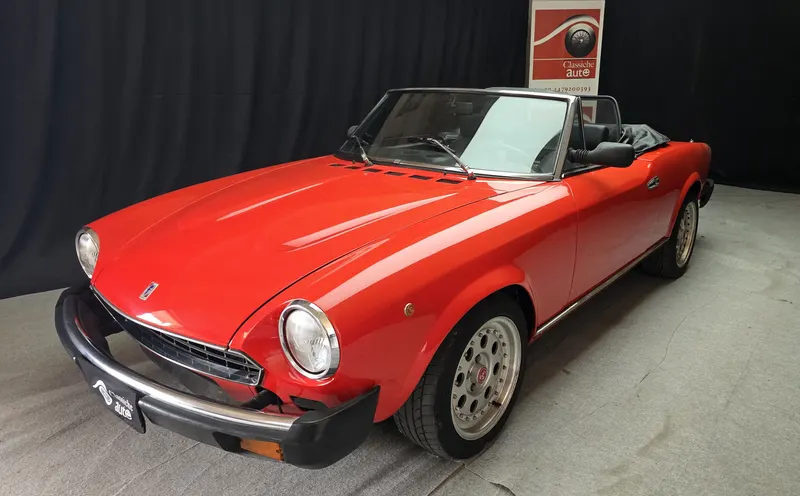 Fiat 124 Pininfarina Spider Europa certificata ASI con CRS 29