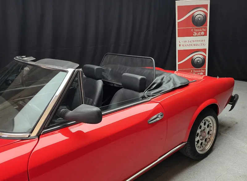 Fiat 124 Pininfarina Spider Europa certificata ASI con CRS 24