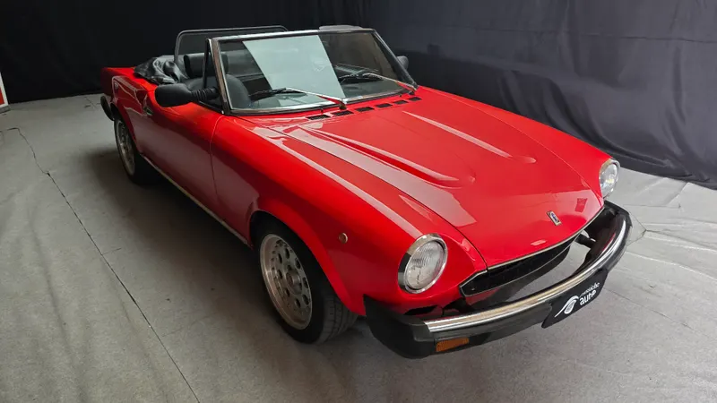Fiat 124 Pininfarina Spider Europa certificata ASI con CRS 6