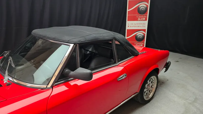 Fiat 124 Pininfarina Spider Europa certificata ASI con CRS 17