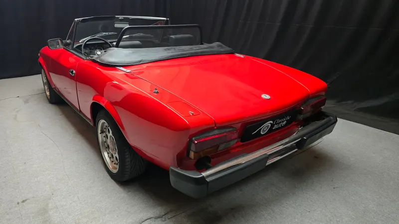 Fiat 124 Pininfarina Spider Europa certificata ASI con CRS 3