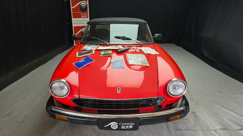 Fiat 124 Pininfarina Spider Europa certificata ASI con CRS 25