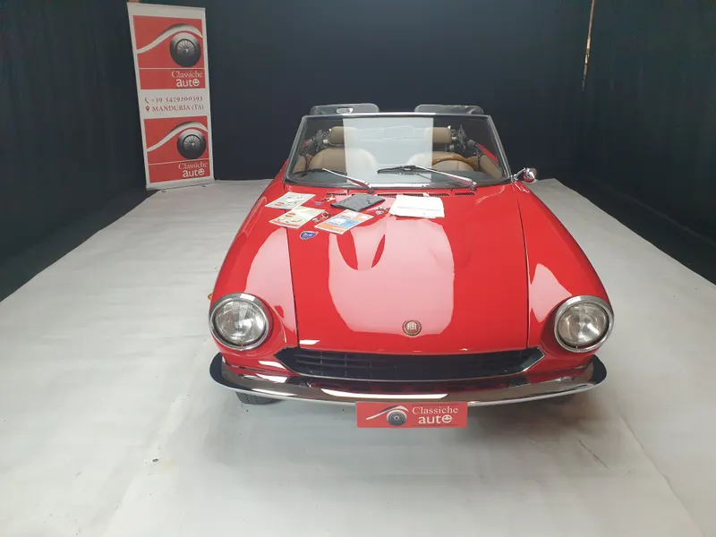 Fiat 124 Sport Spider 1.8cc anno 1977 certificata ASI con C.R.S. 4
