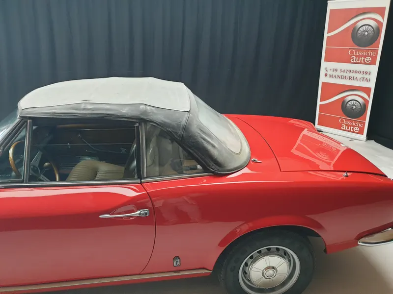 Fiat 124 Sport Spider 1.8cc anno 1977 certificata ASI con C.R.S. 8