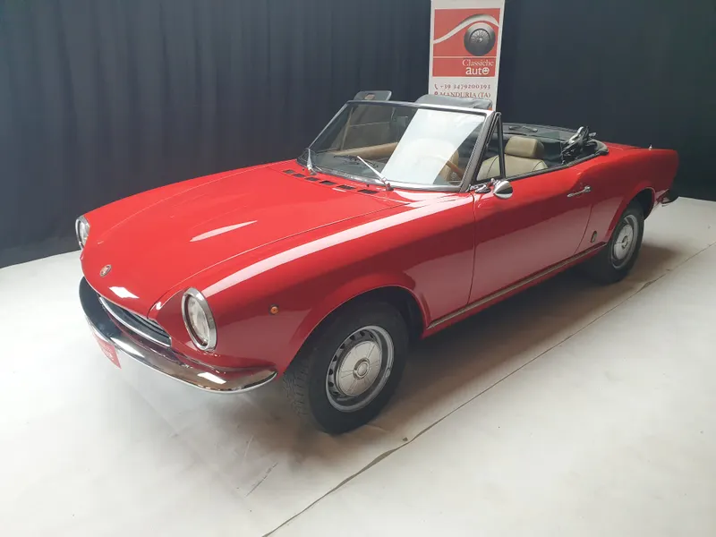 Fiat 124 Sport Spider 1.8cc anno 1977 certificata ASI con C.R.S. 24